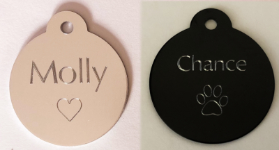 medaille pour chat cercle petit